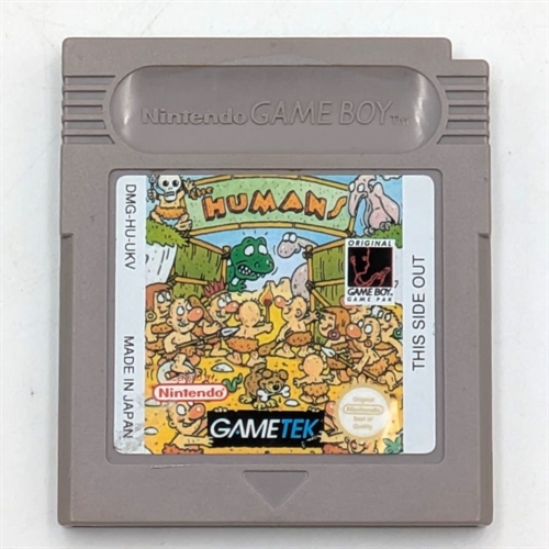The Humans - Cartridge - (UKV) - Gameboy Original (B Grade) (Genbrug)
